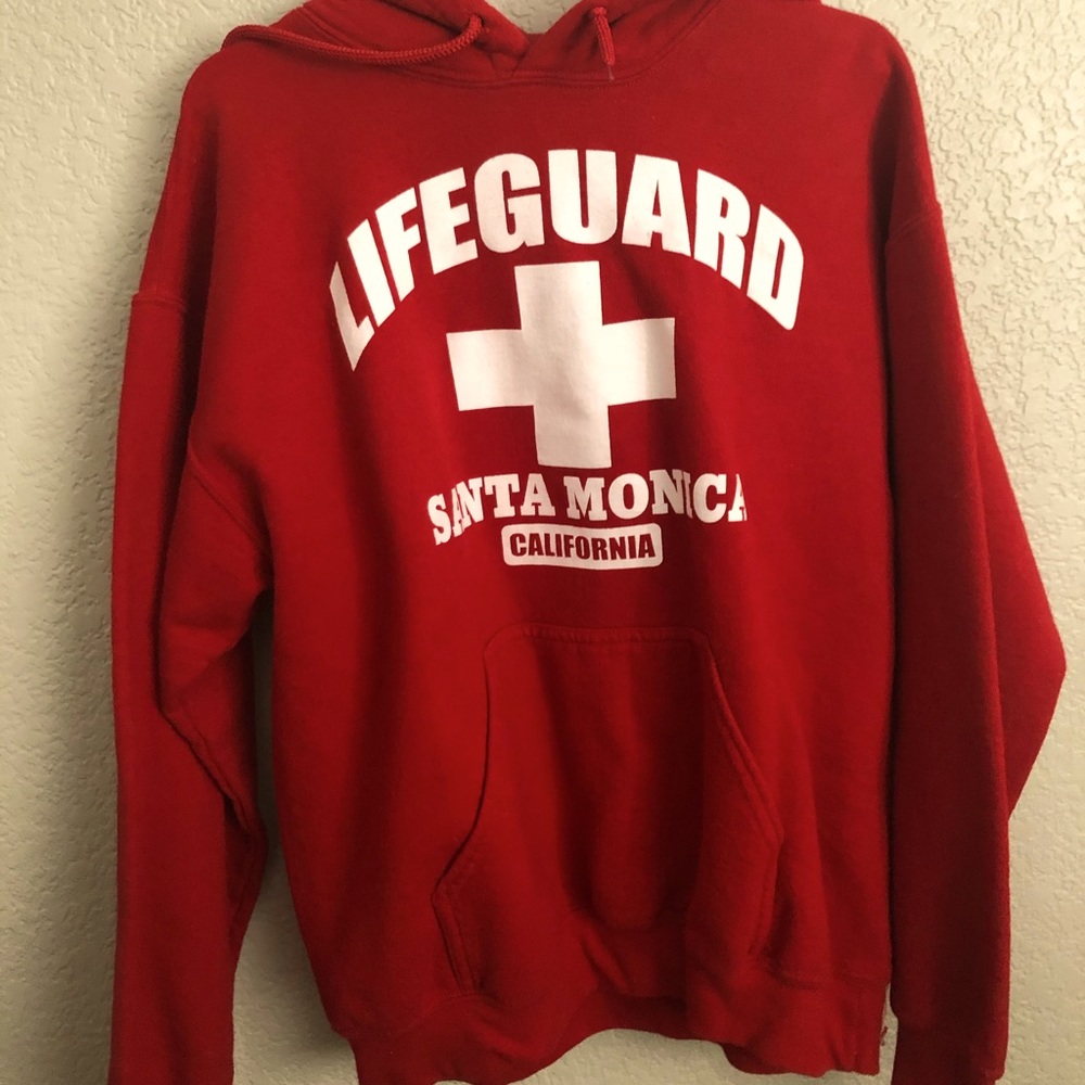 Santa Monica lifeguard hoodie